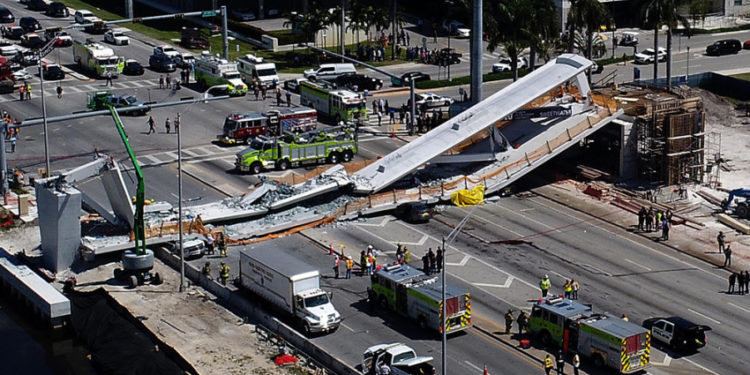 Llegan a acuerdo con víctimas del derrumbe de puente de FIU