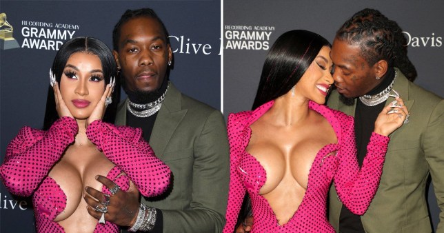 ¡Quedarás anonadado! Cardi B y sus “SEÑORES MELONES” se roban el show en la fiesta previa a los Grammy