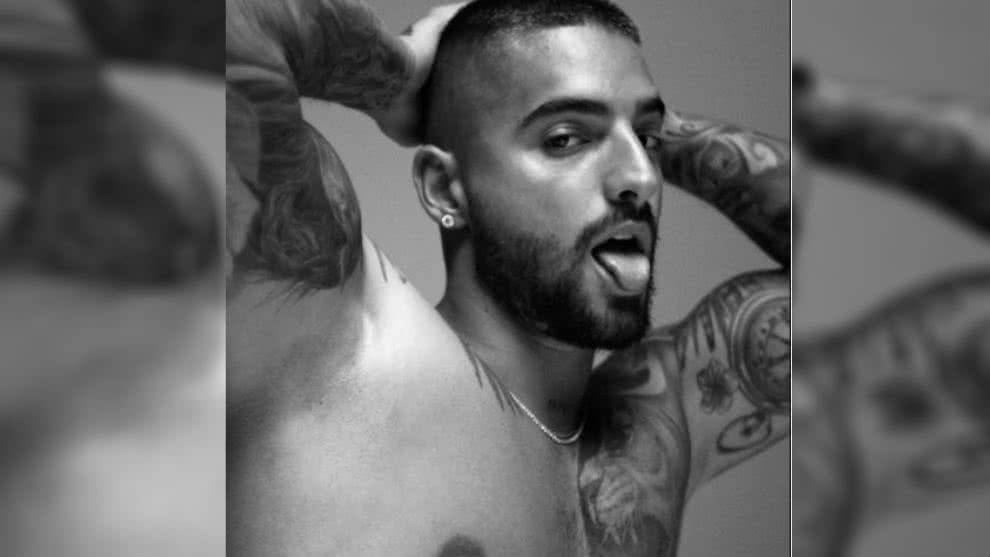 Las ardientes FOTOS de Maluma en ropa íntima con Justin Bieber y Kendall Jenner