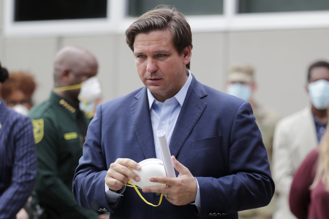 El gobernador Ron DeSantis dice que la enfermedad infantil asociada al coronavirus es “extremadamente rara”