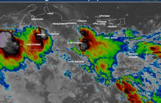 El estado del tiempo en Venezuela este miércoles #27May, según el Inameh