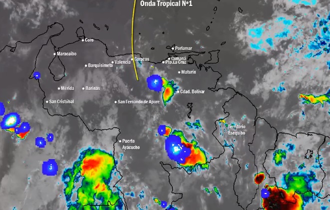 El estado del tiempo en Venezuela este jueves #21May, según el Inameh