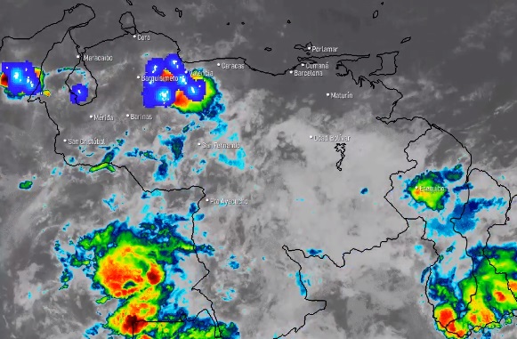 El estado del tiempo en Venezuela este jueves #14May, según el Inameh