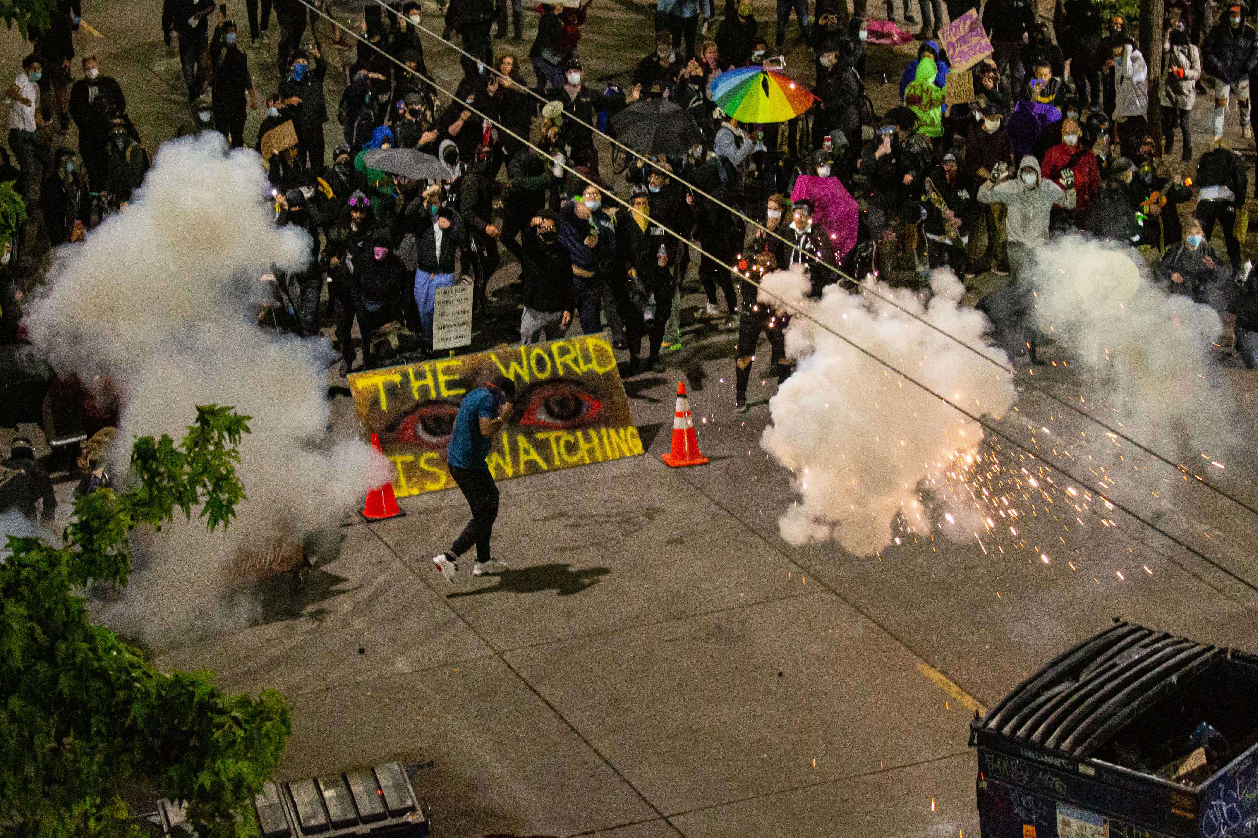 Ya se cuentan diez días de manifestaciones motivadas por la muerte de George Floyd #8Jun (Video)