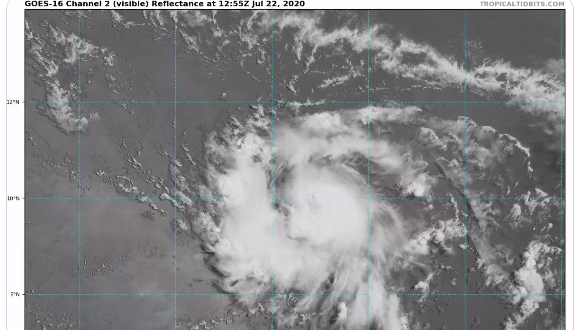 Tormenta tropical Gonzalo se convertirá en Huracán categoría 1 antes de pasar por Venezuela (Video)