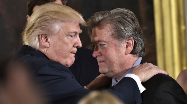 Steve Bannon, exasesor de Trump se declara “preso político” un día antes de tener que ingresar en prisión