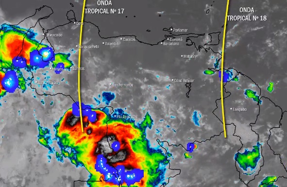 El estado del tiempo en Venezuela este jueves #2Jul, según el Inameh