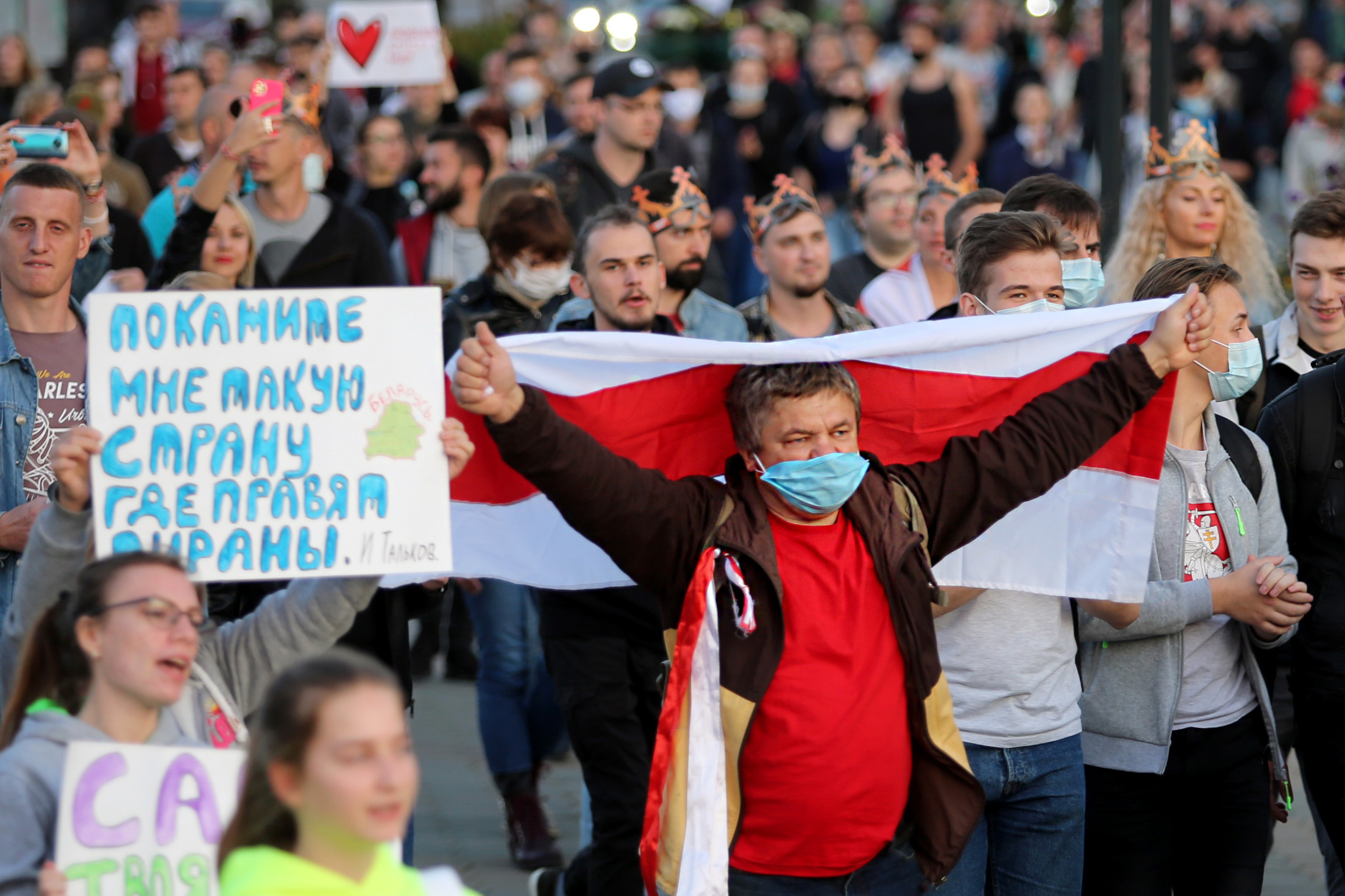 Nuevas protestas en Bielorrusia tras la investidura en secreto de Lukashenko