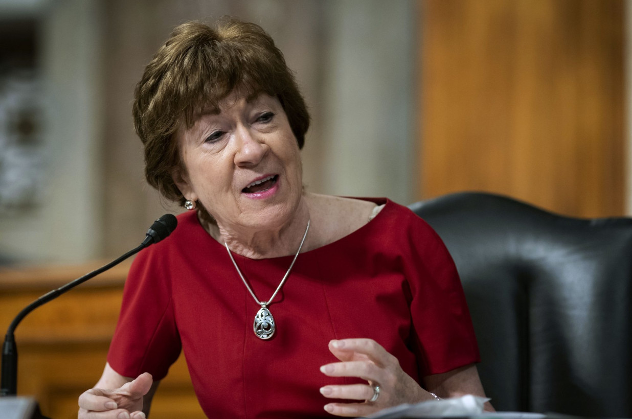 Arrestaron a una mujer por amenazar a la senadora Susan Collins