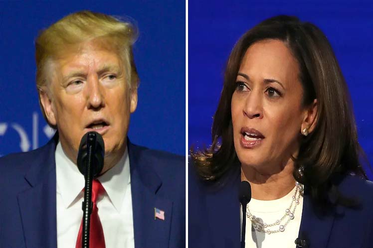 Donald Trump recurre a excandidata presidencial demócrata que atacó a Kamala Harris en su preparación al debate