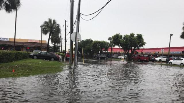 Las lluvias del pasado fin de semana provocaron inundaciones en Broward