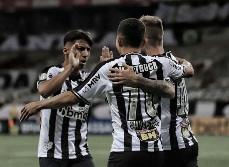 Jefferson Savarino dio un recital de pases en el triunfo del Atlético Mineiro (VIDEOS)