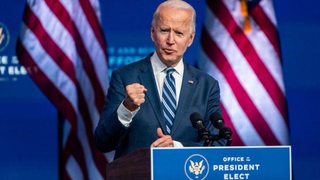 Biden hace un llamado a la unidad en EEUU