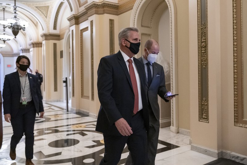 Líder republicano de la Cámara Baja responsabilizó a Trump del ataque al Capitolio