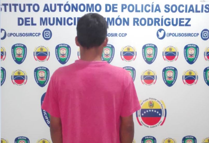 Detienen en Anzoátegui a un joven por haber golpeado a su hermana