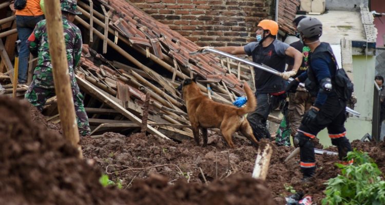 Al menos 11 muertos y numerosos desaparecidos en dos aludes en Indonesia