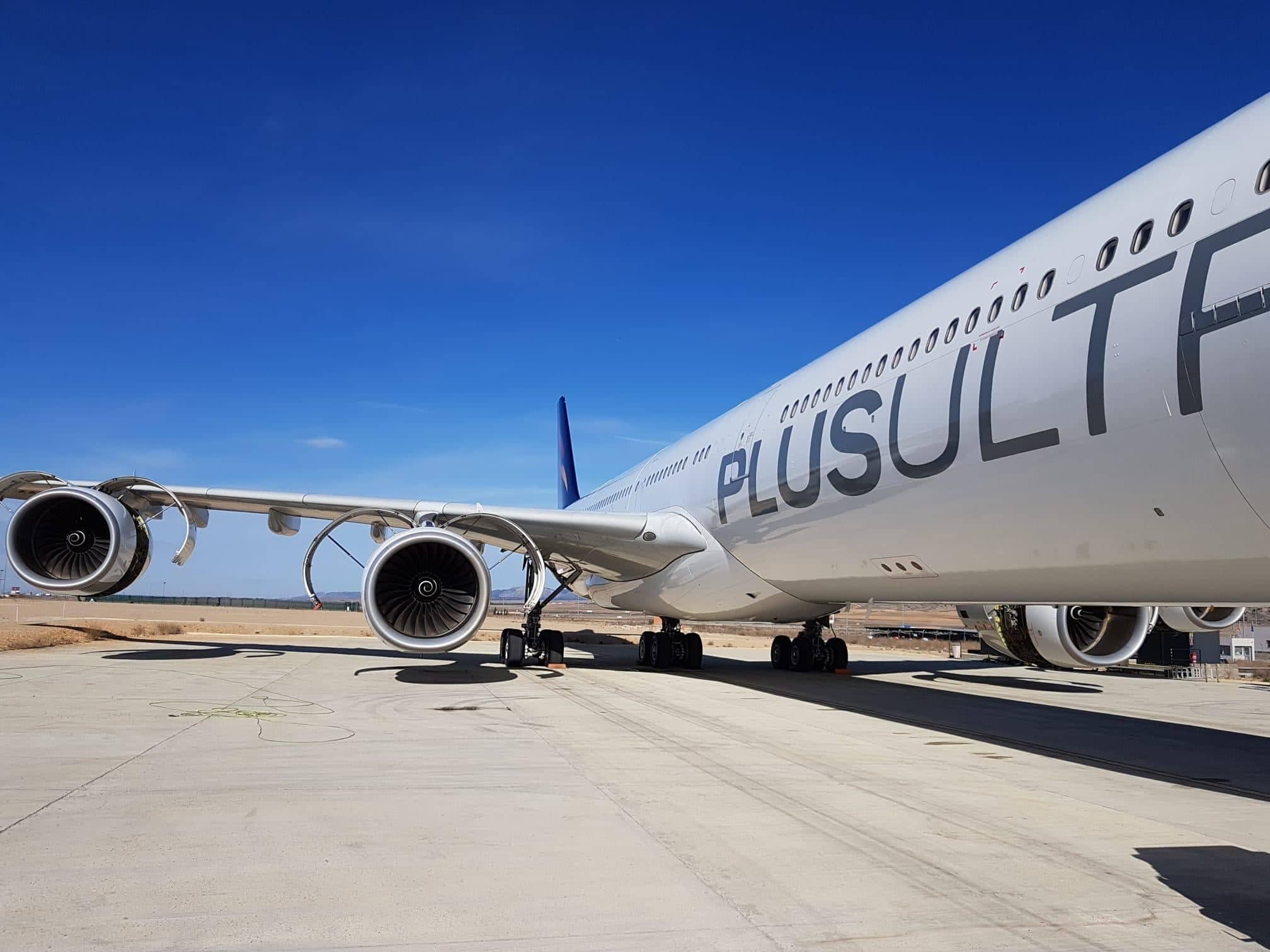 Plus Ultra inauguró vuelo Caracas-Madrid con la ayuda del régimen de Maduro (Video)