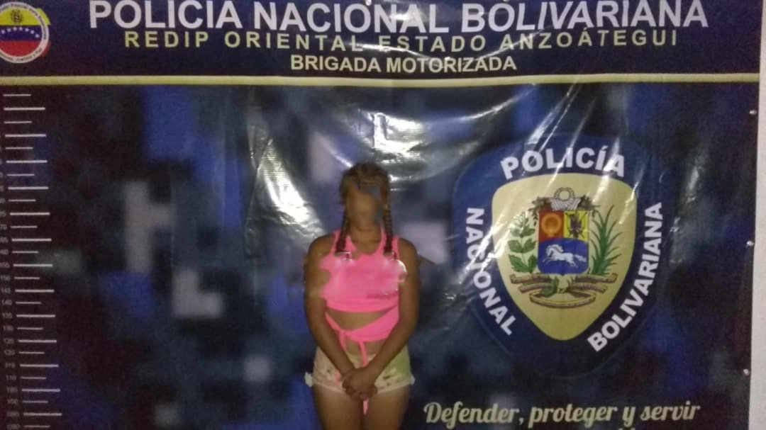 Dos adolescentes fueron detenidas con una granada y municiones en Anzoátegui