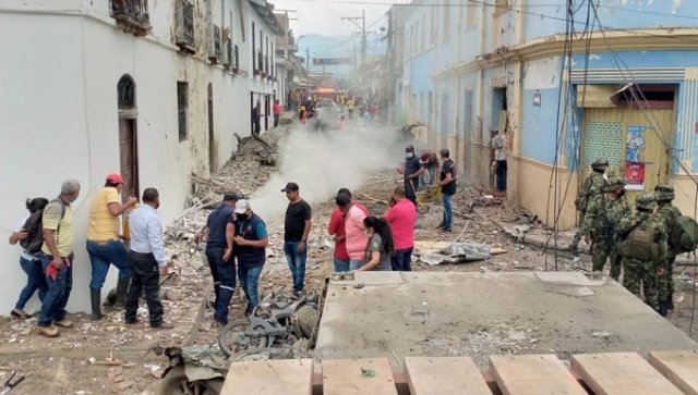 Múltiples Heridos Por La Explosión De Un Carro Bomba En El Cauca Colombiano 9421