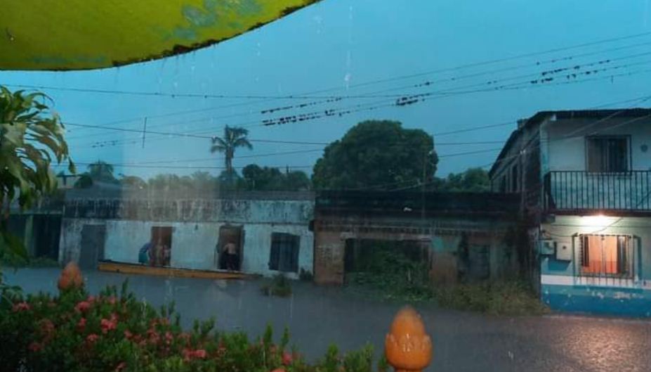 Crecida del Río Sarare pone en alerta a los habitantes de la comunidad Barrio Bueno en el Alto Apure