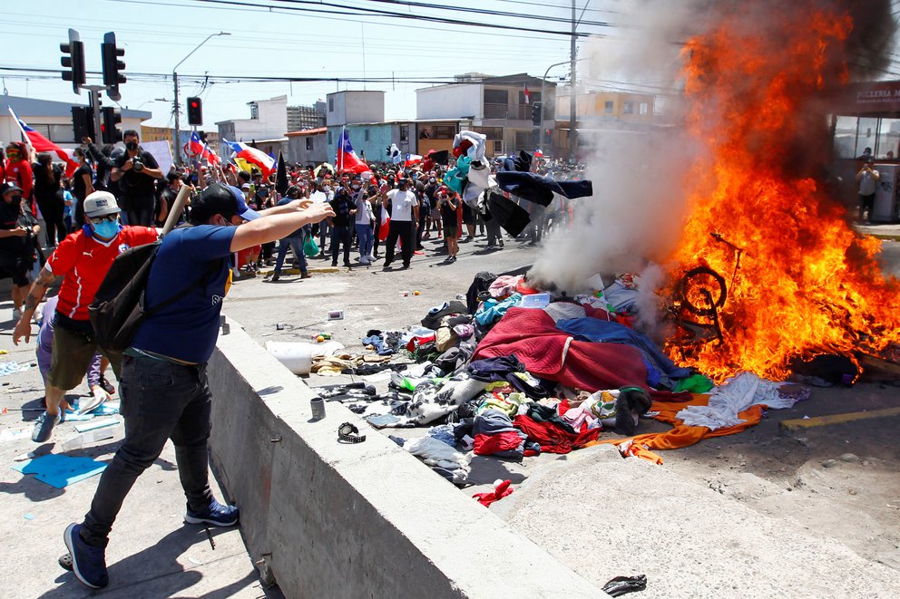 Luego de los ataques xenófobos, inician campañas solidarias en Chile para ayudar a los exiliados venezolanos