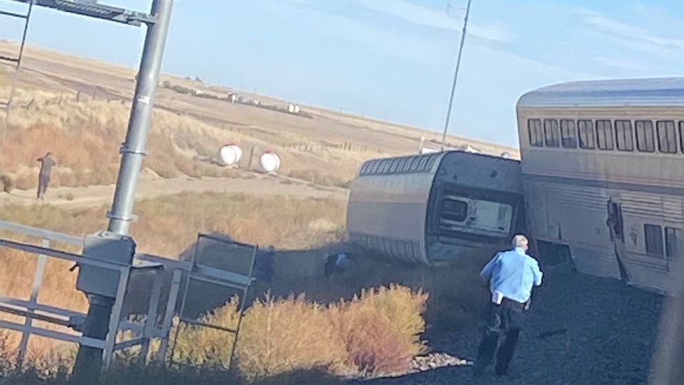 Al menos tres muertos y decenas de heridos al descarrilar un tren en EEUU (VIDEO)