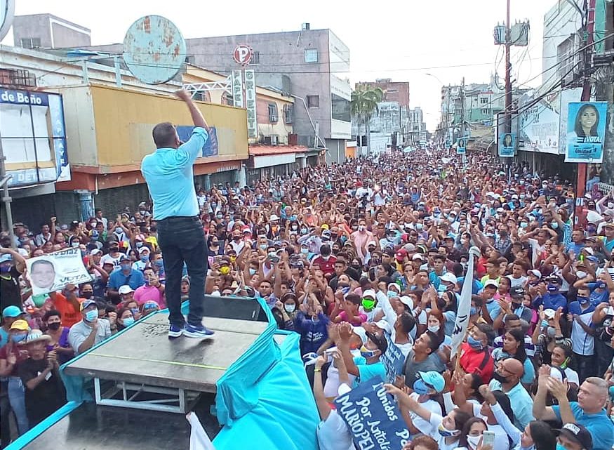 Más de 8 mil personas acompañaron al cierre de campaña de la Unidad en Nueva Esparta