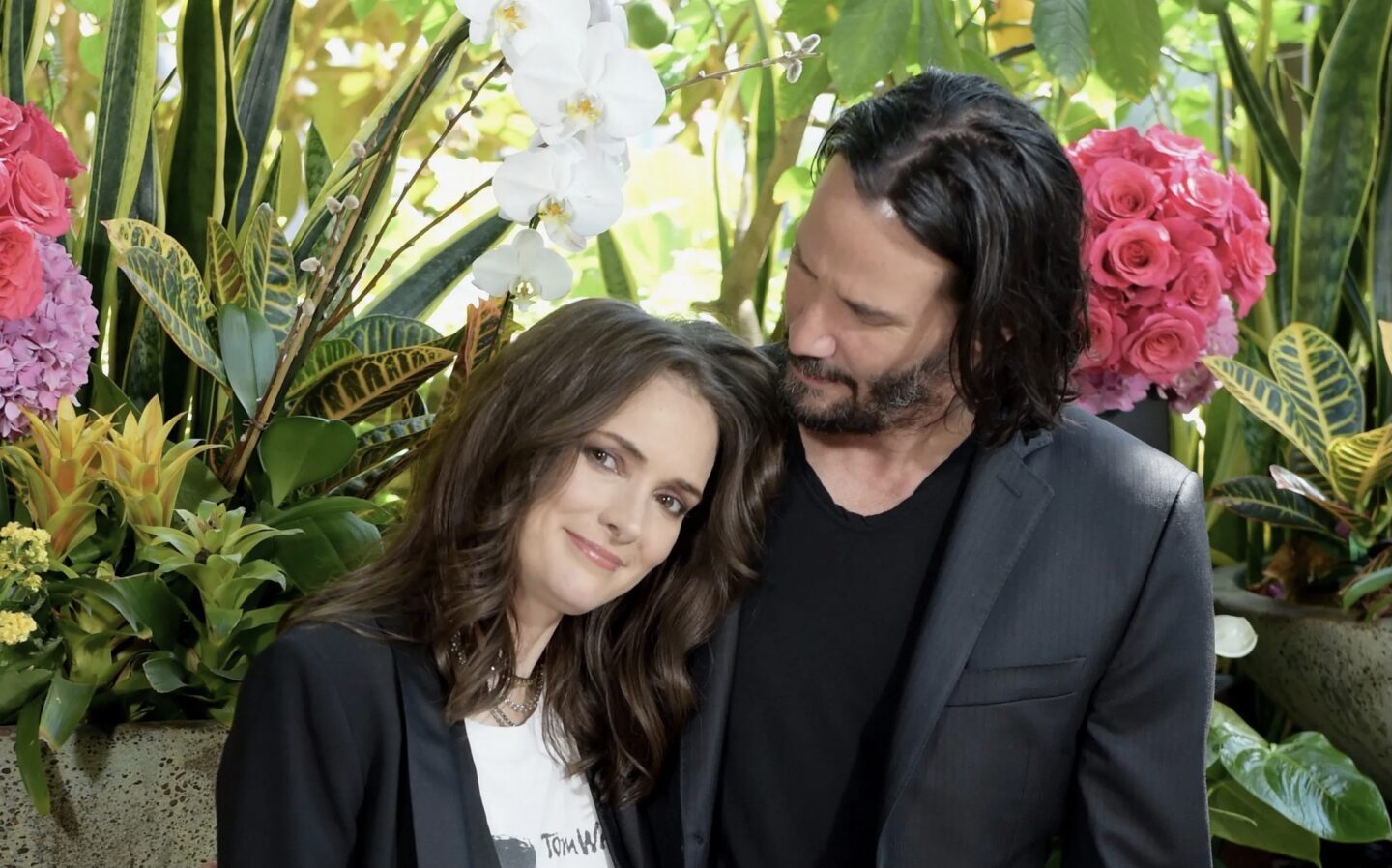 Keanu Reeves descubrió que está casado con Winona Ryder desde hace… ¡30 años!