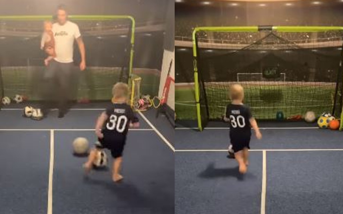 VIRAL: Noah, el zurdo “mini Messi” de tan solo tres años que cautivó las redes (VIDEO)