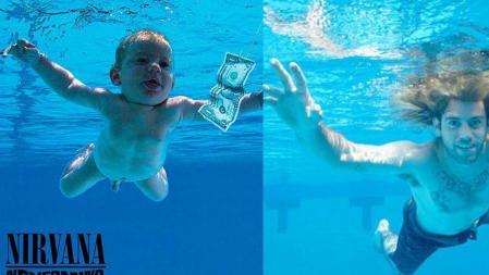 Desestiman denuncia por “pornografía infantil” del bebé de la portada de “Nevermind” de Nirvana