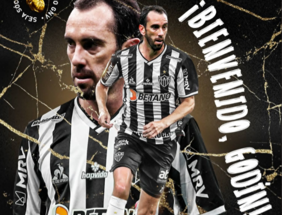 Tras escándalo en Cagliari, Diego Godín se sumó al campeón brasileño Atlético Mineiro