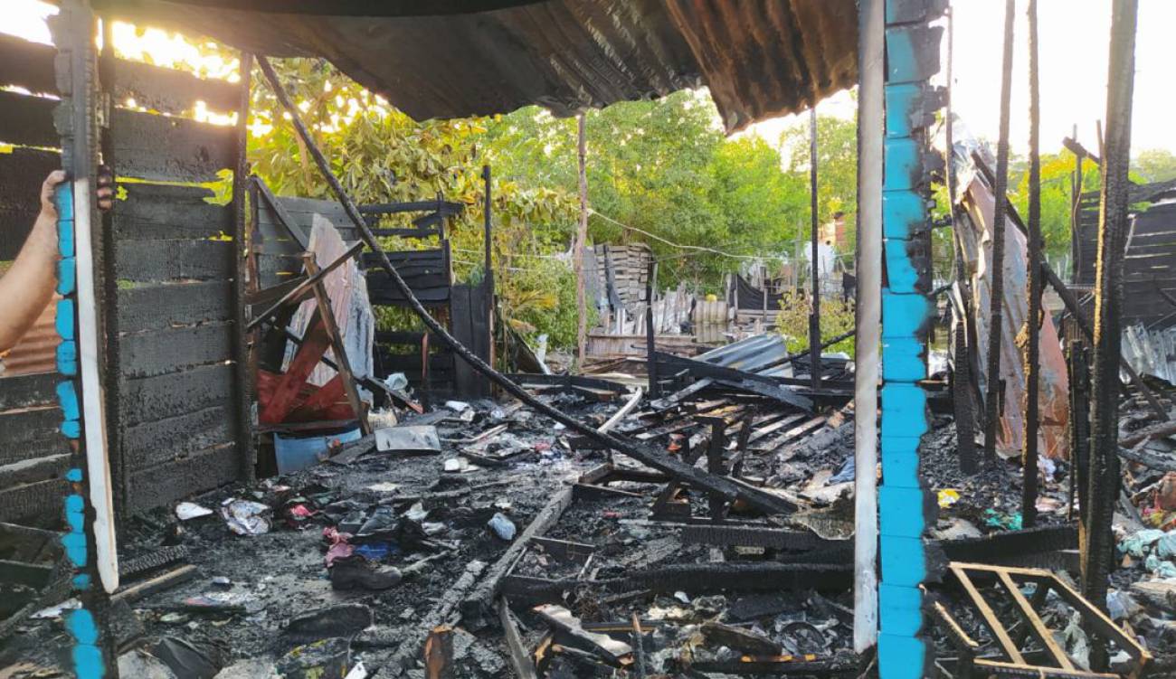 Familia venezolana llegó a Cartagena buscando oportunidades y perdieron todo tras devastador incendio