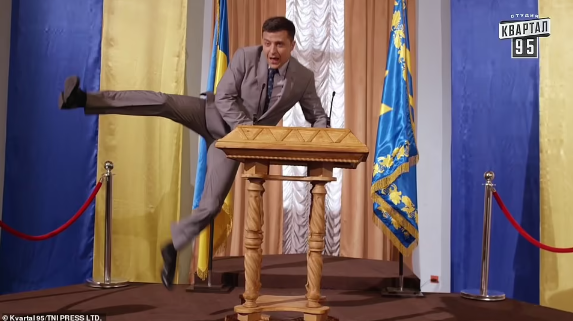 La sátira política que predijo el futuro: El día que Zelensky interpretó a un presidente ficticio en televisión