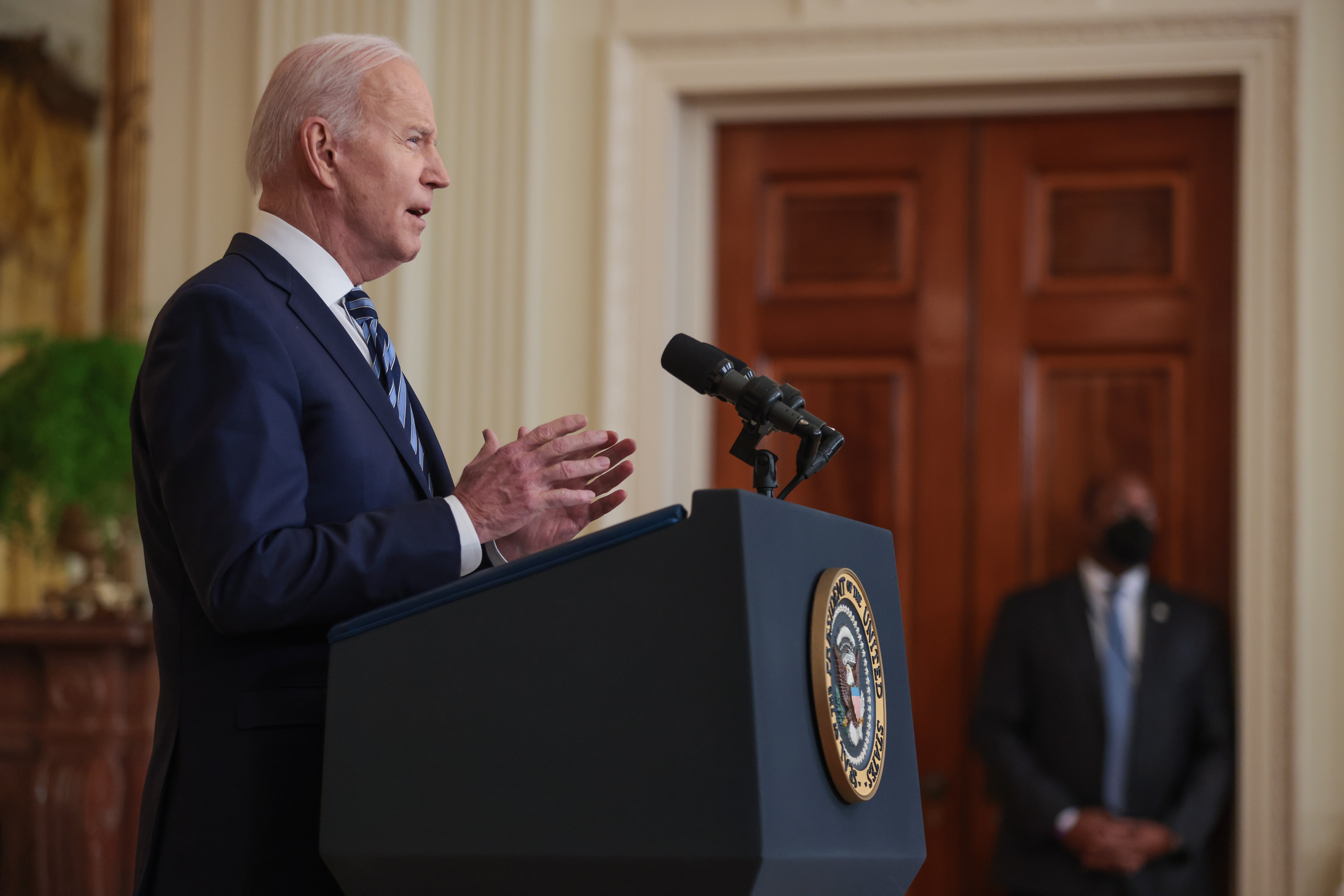 Biden prometió que Putin “será un paria en la escena internacional”