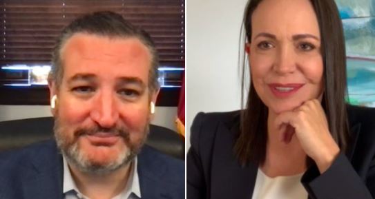 Senador de EEUU Ted Cruz se reunió con María Corina Machado