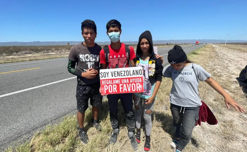 Familia venezolana recorrió ocho países a pie para alcanzar el sueño americano