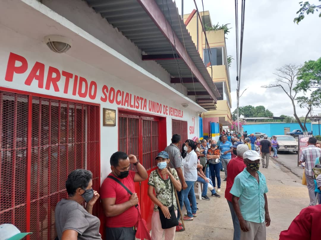 El chavismo dejó como “novia e’ pueblo” a usuarios de la plataforma Patria en Anzoátegui