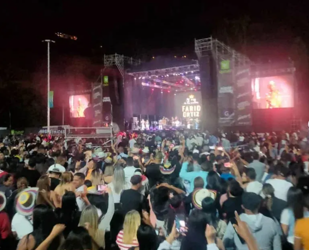 A casa llena estuvo “El amanecer vallenato” en el Poliedro de Caracas