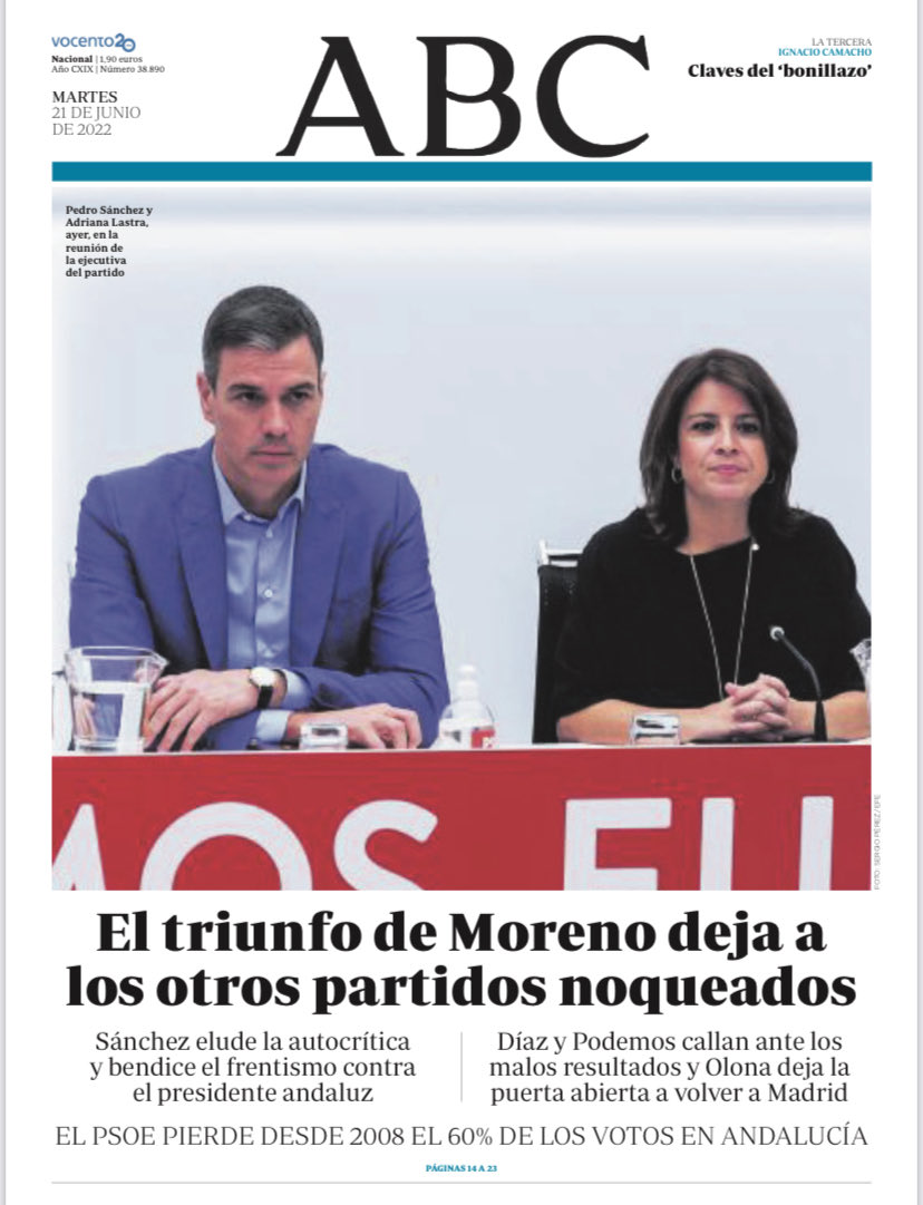 Portadas de la prensa internacional de este martes 21 de junio de 2022