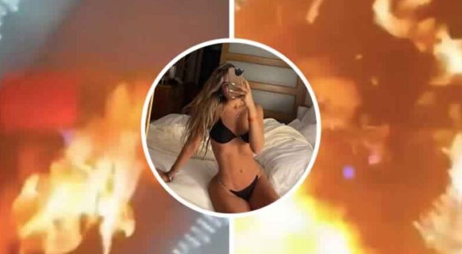 Terribles imágenes: Influencer colombiana por poco muere incinerada tras tomarse peligroso “shot” flameante