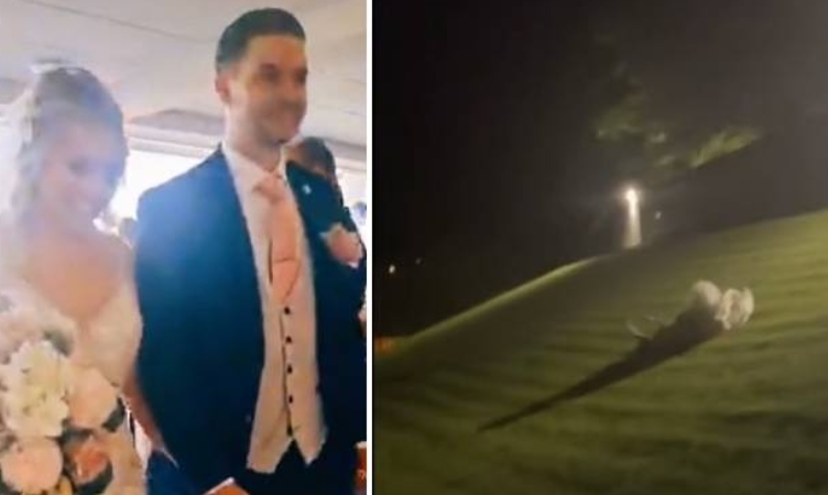 VIRAL: Su madre le pidió no beber demasiado en su boda e ignoró su consejo de la peor manera (VIDEO)