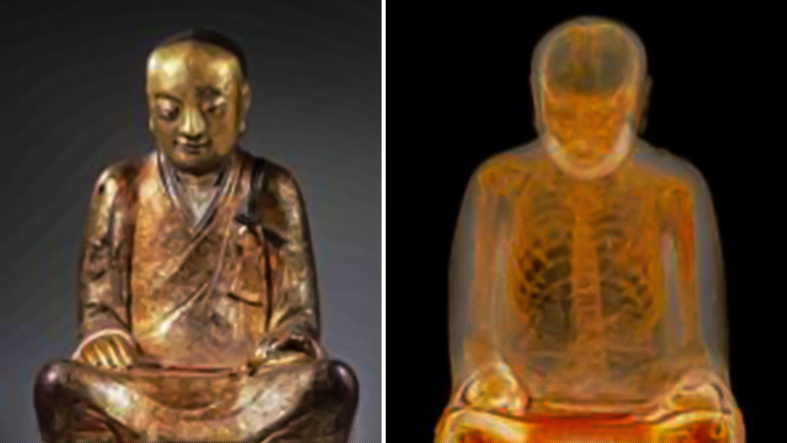 China ordena a un coleccionista holandés devolver una estatua de Buda robada que contiene una momia en su interior