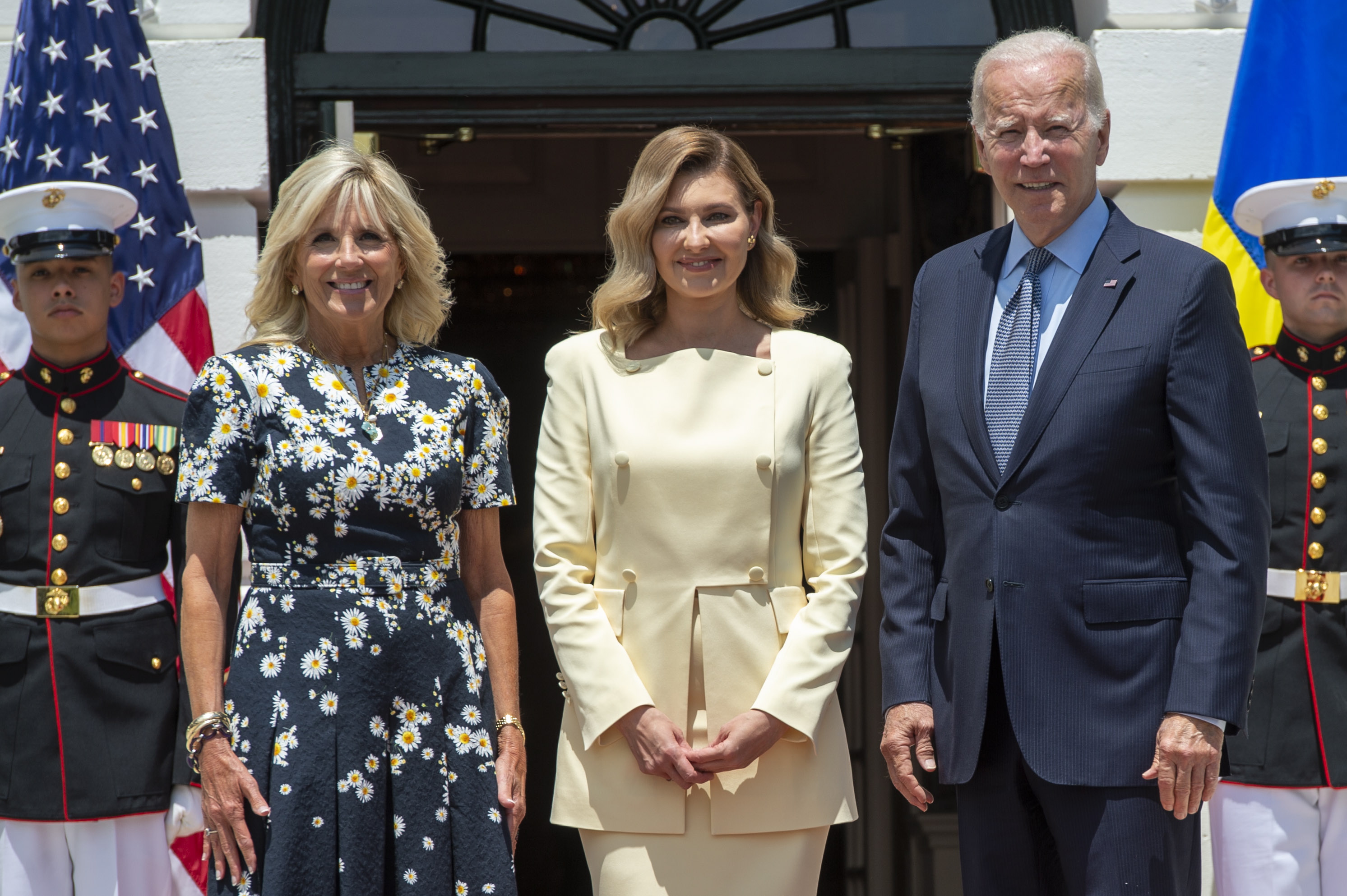 Jill Biden recibió a la primera dama ucraniana para hablar del apoyo de EEUU