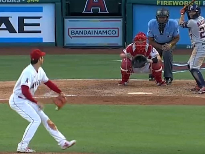 ¿Quién ganó? Shohei Ohtani y sus 100 millas contra José Altuve en las Grandes Ligas (VIDEO)