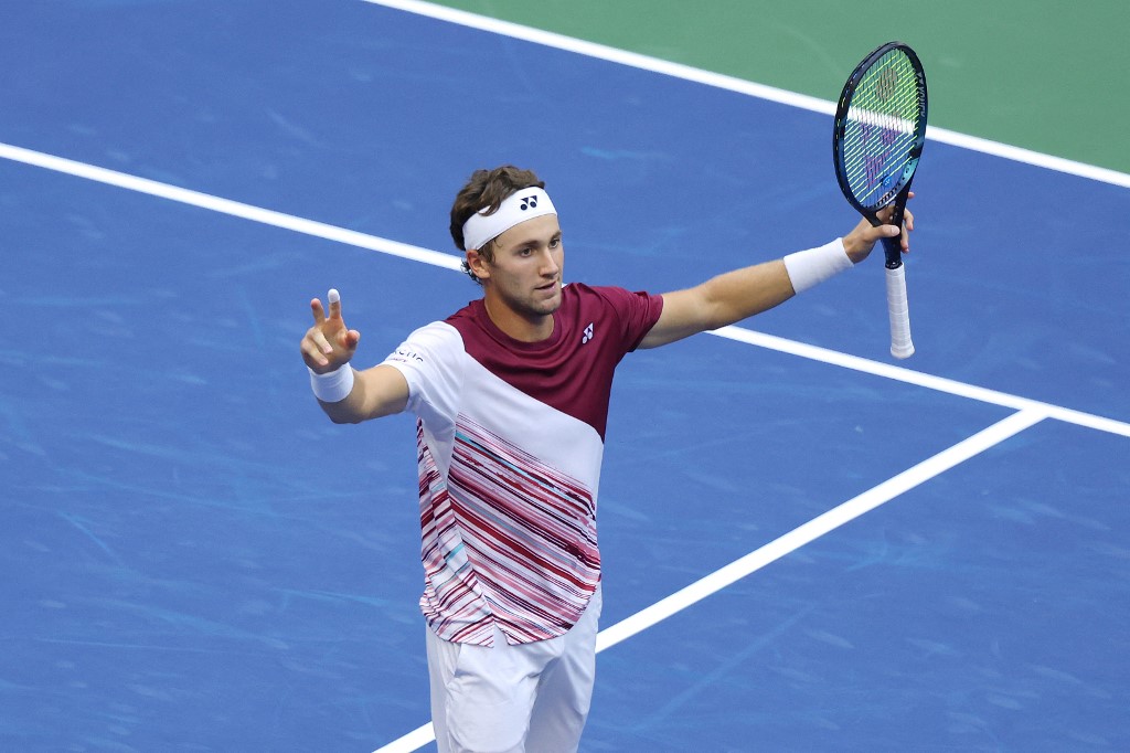 Casper Ruud clasificó a su primera final del Abierto de EEUU tras batir al ruso Khachanov