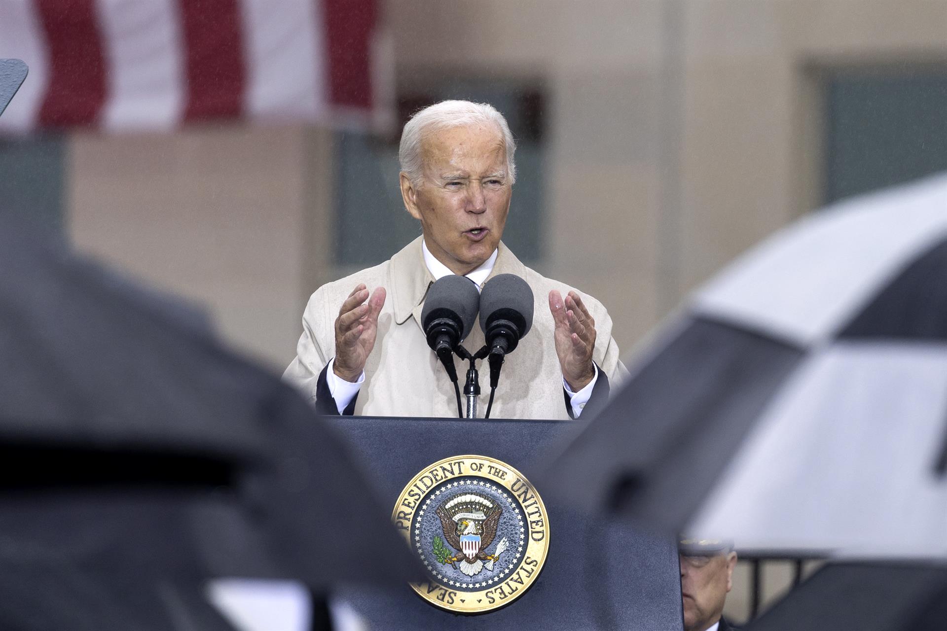 Biden recuerda a Isabel II en su discurso por el 21 aniversario del 11-S