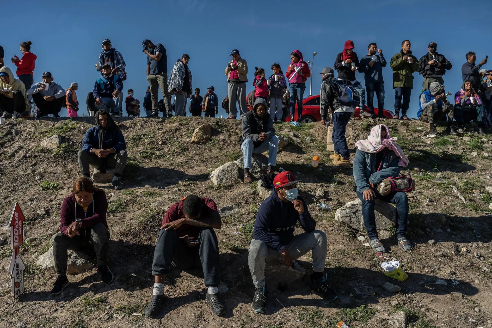 NYT: Miles de venezolanos varados en un limbo burocrático en la frontera entre México y EEUU