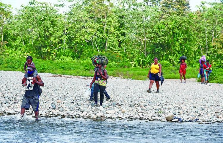 El 70% de los migrantes que han cruzado la selva de Darién son venezolanos