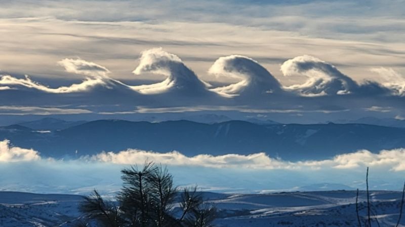 La impresionante imagen de un extraño fenómeno en los cielos de EEUU