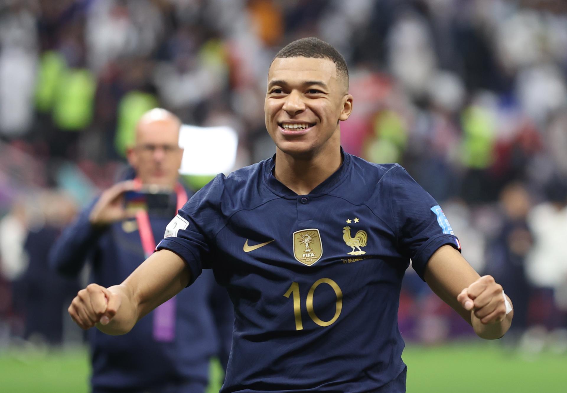 Mbappé se burló de Kane por fallar el penal cerca del final (Foto)